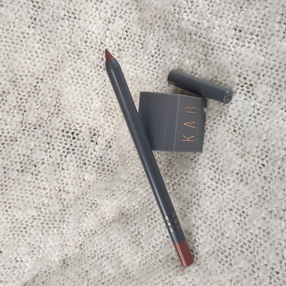 KAB Cosmetics Lip Liner in Wine + Dine & Sharpener Duo